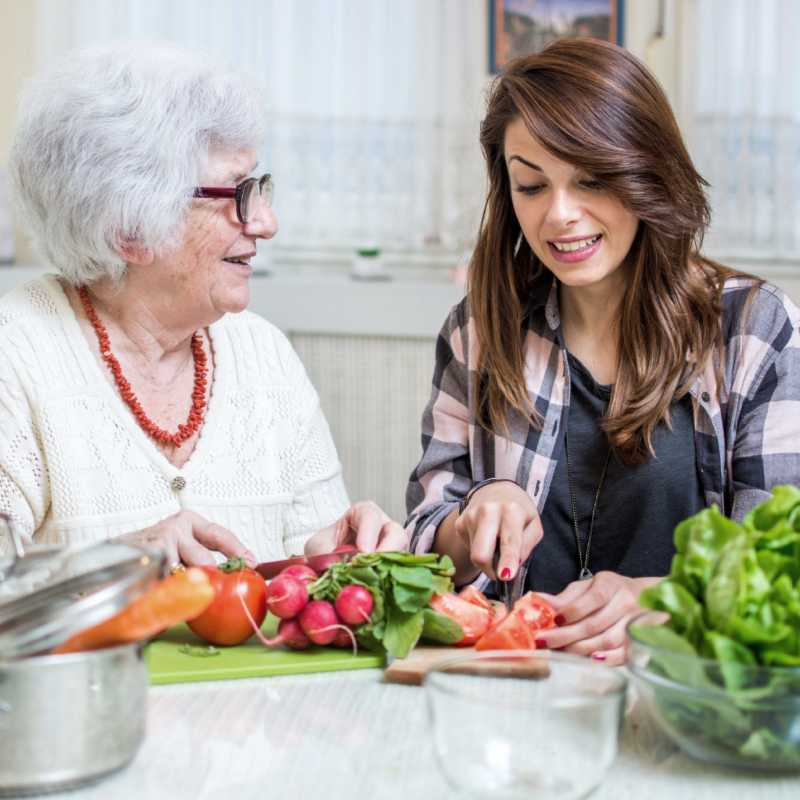 Our Service: Meal Preparation - Caring for Family of Companies