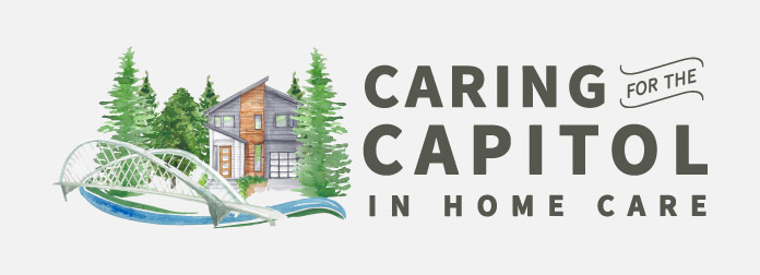 Caring for the Capitol logo, in-home care salem oregon