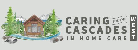 Caring for the Cascades Logo, in-home care eugene oregon