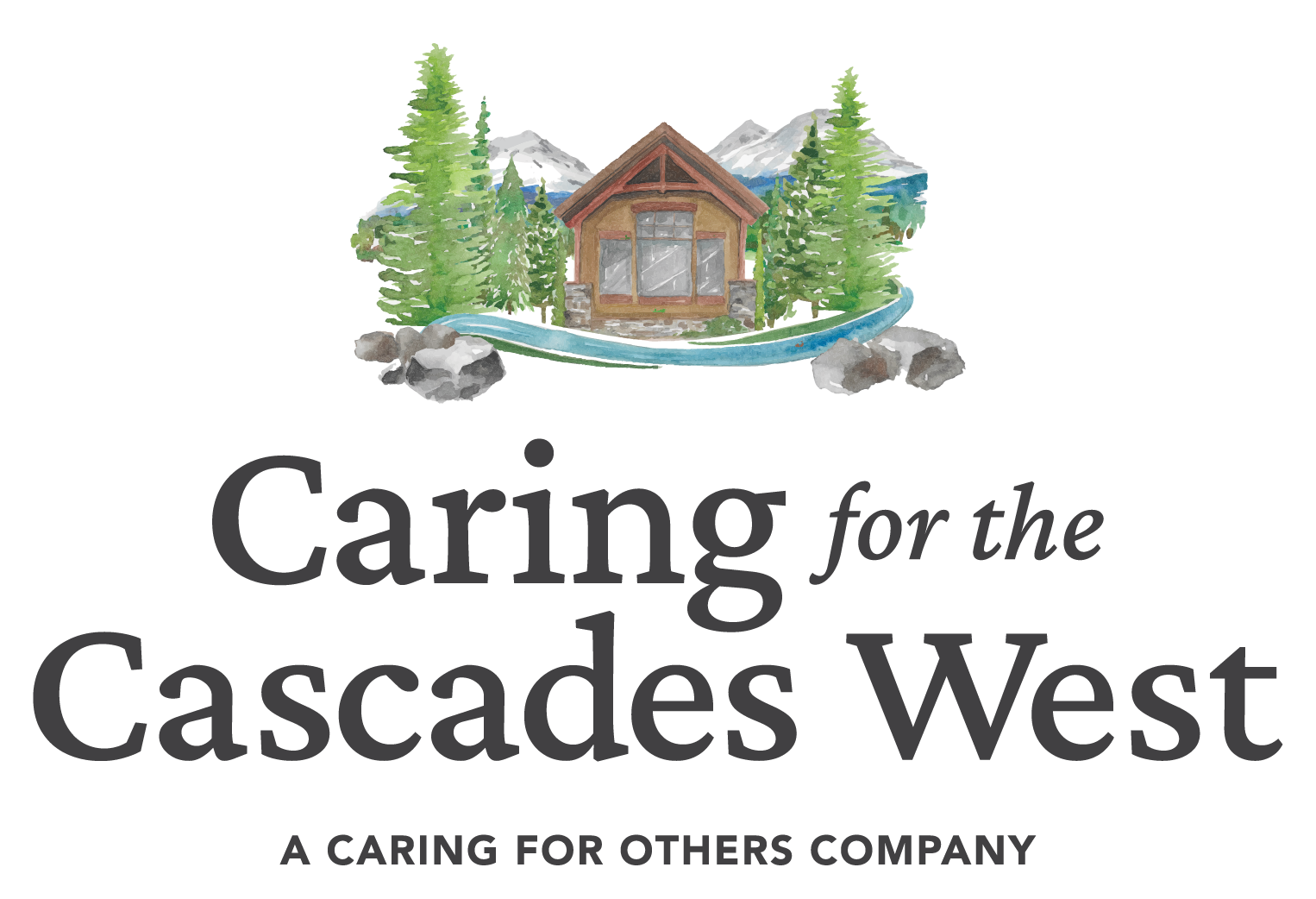 Caring for the Cascades West logo
