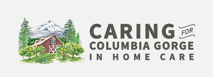 Caring for the Columbia Gorge logo, in-home care Hood River, Oregon