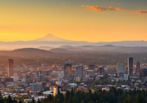 caregiver jobs in oregon, Portland city scape